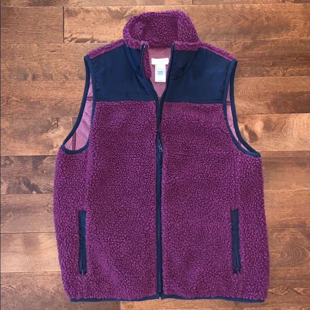 J. Crew Sherpa Vest